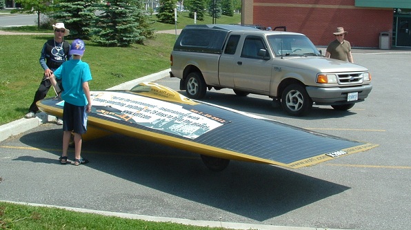 Xof1 Project Solar Car and Sparky electric truck